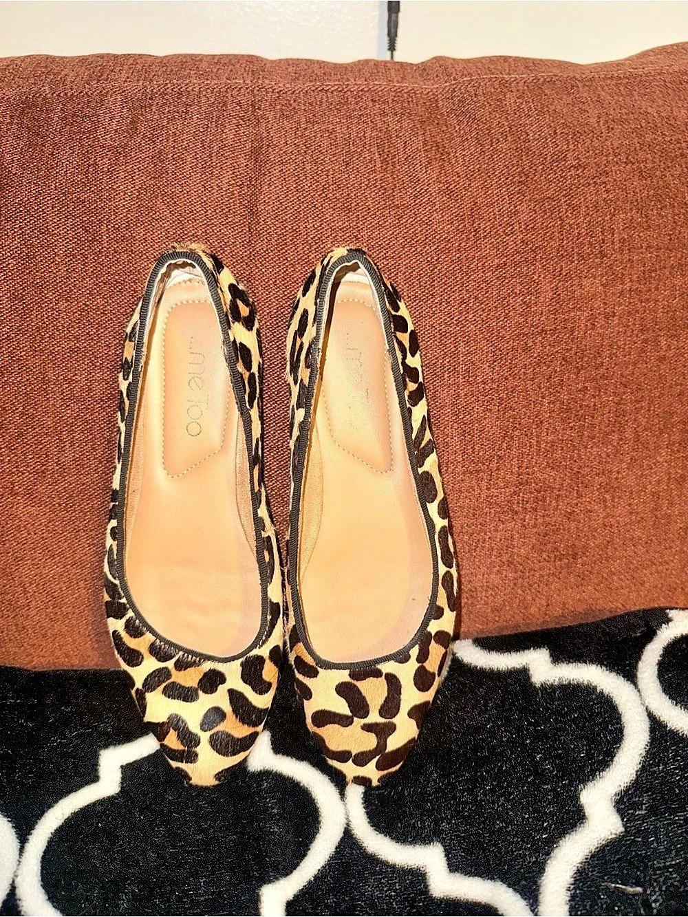 Coach Leopard Print Ballet Flats